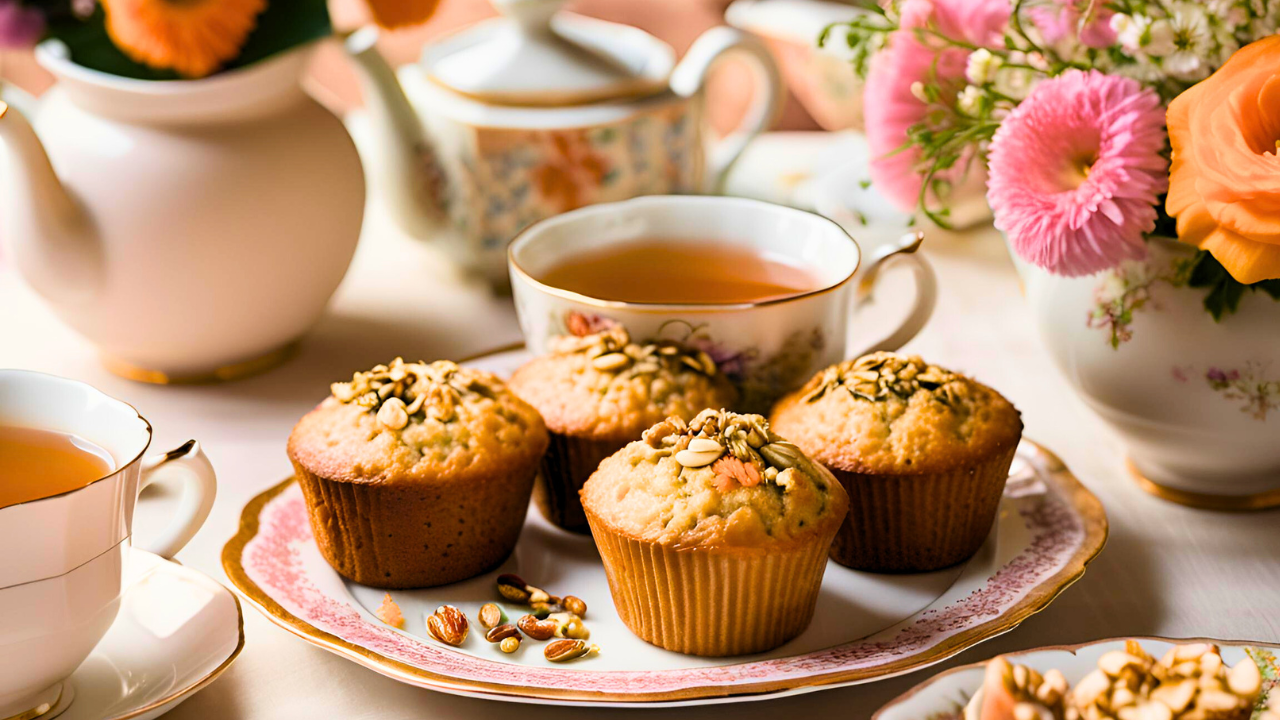 Nourishing Carrot Muffins with Natural Sweeteners and Low GI Flours